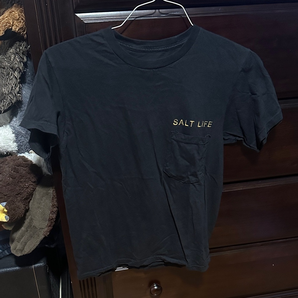 Salt Life Black Short Sleeve Tee